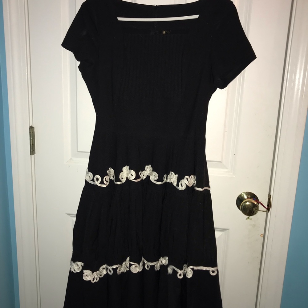 Heavy- weight dress.
